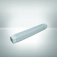 ARMACELL Flexibler Kanal für Split B:80mm, H:60mm – Weiß, Kunststoff, RAL 9001