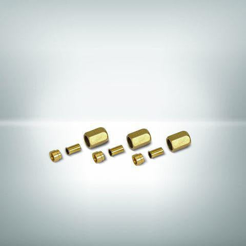 ARMACELL Armaflex SAE-Flare Fitting 5/8'' – Messing Anschluss-System für Split-Isolierung
