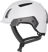 ABUS Industriekletterhelm Spector blaze red – ABS-Außenschale, EPS-Innenschale, EN 397
