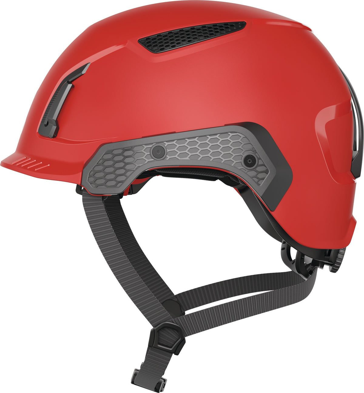 ABUS Industriekletterhelm Spector blaze red – ABS-Außenschale, EPS-Innenschale, EN 397
