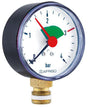 AFRISO Heizungsmanometer HZ 63 0/4 bar G3/8B mit PTFE-Dichtring, radial, Klasse 2,5