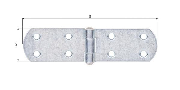 GAH Kistenband 135 mm Stahl galvanisch verzinkt dickschichtpassiviert