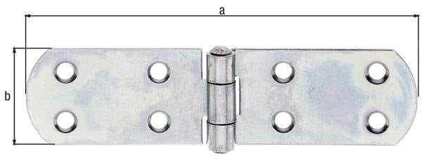 GAH Kistenband 135 mm Stahl galvanisch verzinkt dickschichtpassiviert