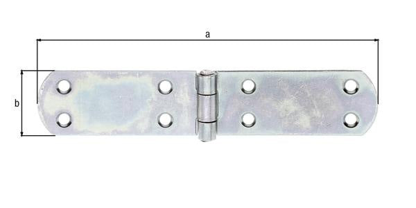 GAH Kistenband 135 mm Stahl galvanisch verzinkt dickschichtpassiviert