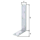GAH Balkenwinkel ungleichschenklig 100x75x30 mm Stahl verzinkt 10 Stück