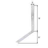 GAH Balkenwinkel schmal 100x100x20 mm Stahl verzinkt 20 Stück