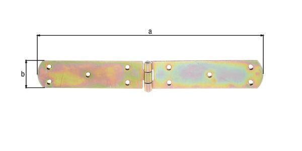 GAH Kistenband 135 mm Stahl galvanisch verzinkt dickschichtpassiviert