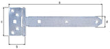 GAH Kreuzgehänge 192 x 45 mm Stahl galvanisch verzinkt dickschichtpassiviert