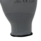 ASATEX Handschuhe Gr.8 weiß EN 388 PSA II Nylon mit PU-Beschichtung – 12 Paar