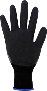 ASATEX Feinstrickhandschuh HIT-200 Gr. 10 grau/schwarz – Nitril-Mikroschaum, EN 388