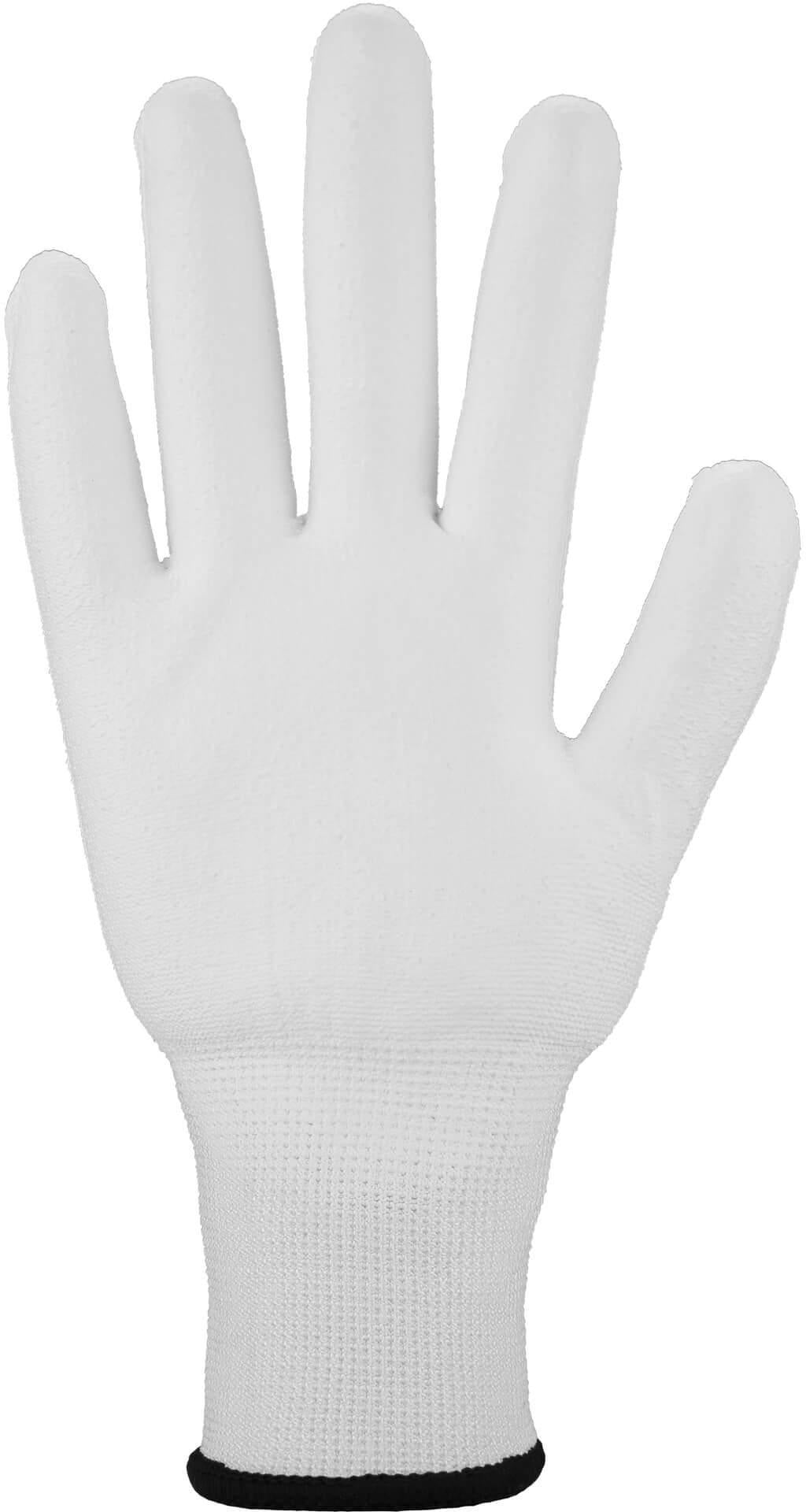 ASATEX Schnittschutzhandschuhe Gr.8 grau EN 388 PSA II – 10 Paar, PU-beschichtet, Level B
