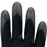 ASATEX Handschuhe Gr.7 schwarz Polyamid mit Soft-Polyurethan