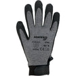 ASATEX Handschuhe Gr.8 grau EN 388 PSA II – PVC-geschäumte HPT-Beschichtung, Klettverschluss, Anti-Vibration