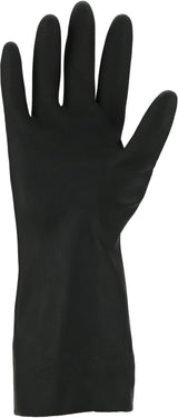 ASATEX Chemiehandschuh Gr. 8 schwarz EN 388 & EN 374 PSA III – 10 Paar
