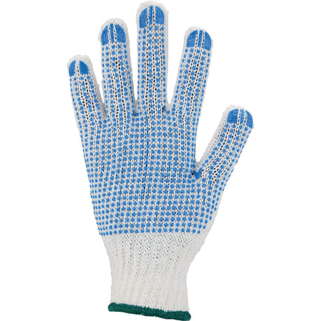 ASATEX Arbeitshandschuhe Gr. 9/10 weiß/blau EN 388 PSA II – 12 Paar