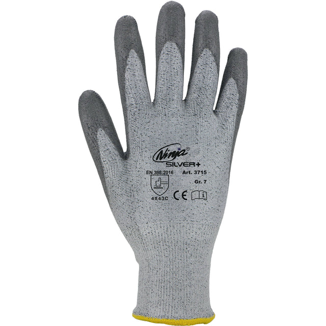 ASATEX Schnittschutzhandschuhe Ninja Gr.8 grau EN 388 PSA II – 12 Paar