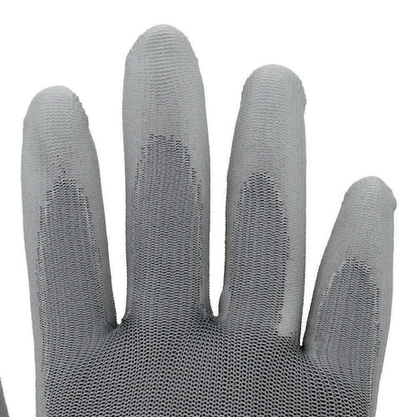 ASATEX Handschuhe Gr.8 weiß EN 388 PSA II Nylon mit PU-Beschichtung – 12 Paar