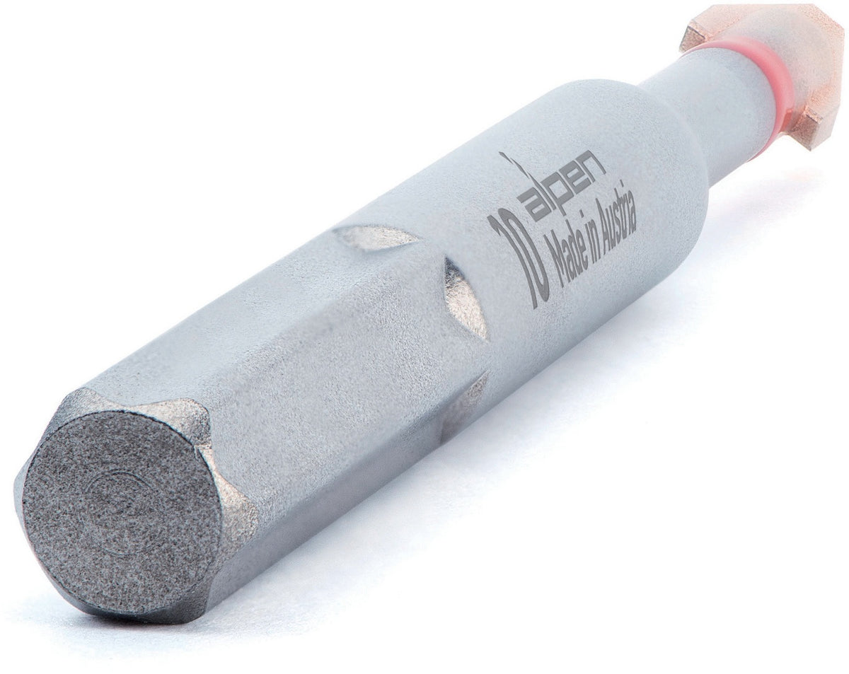 ALPEN Feinsteinzeugfliesenbohrer C PROTECTOR Ø 6 mm für extrem harte Fliesen, Glas und Porzellan