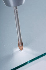 Glasbohrer Ø10 mm kugelgestrahlt von ALPEN – Hartmetall für Glas, Fliesen & Porzellan