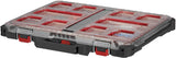 MILWAUKEE PACKOUT Slim Organizer mit 10 Einsätzen – Modularer Sortierkoffer