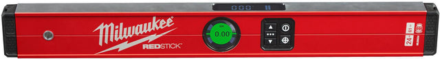 MILWAUKEE REDSTICK Digital 60 cm Elektronikwasserwaage mit PINPOINT Messtechnologie