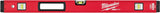 Wasserwaage REDSTICK Premium 120 cm MILWAUKEE – SHARPSITE Libelle, BACKBONE Metallblock