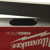 Wasserwaage REDSTICK Premium 120 cm MILWAUKEE – SHARPSITE Libelle, BACKBONE Metallblock