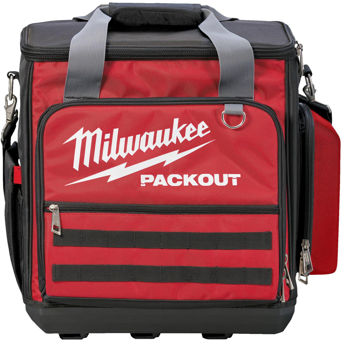 MILWAUKEE Technikertasche PACKOUT™ aus Ballistic-Nylon, 58 Fächer, B279xT432xH432mm