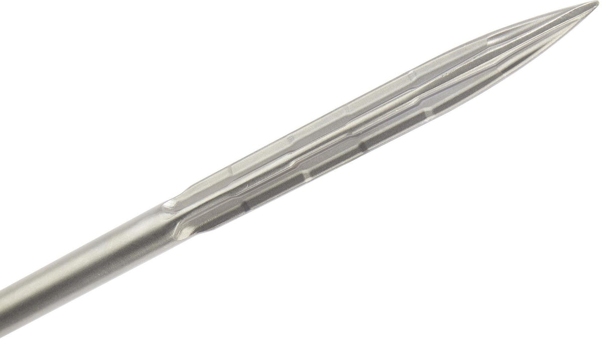 MILWAUKEE Breitmeißel SLEDGE 50 mm SDS-max 380 mm – Selbstschärfende Spitze, 2x längere Standzeit