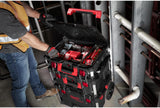 MILWAUKEE PACKOUT™ Koffer 411x561x165 mm Polymer schwarz-rot – IP65, Metallverstärkt