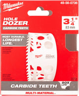 MILWAUKEE Lochsäge Hole Dozer 68 mm HM-Verzahnung Bi-Metall für Edelstahl und Holz