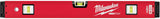 Wasserwaage REDSTICK Premium 120 cm MILWAUKEE – SHARPSITE Libelle, BACKBONE Metallblock