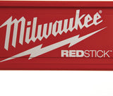 Wasserwaage REDSTICK Premium 120 cm MILWAUKEE – SHARPSITE Libelle, BACKBONE Metallblock