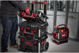 MILWAUKEE PACKOUT™ Koffer 411x561x165 mm Polymer schwarz-rot – IP65, Metallverstärkt