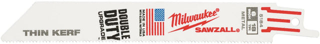 MILWAUKEE Säbelsägeblatt 150 mm Bi-Metall 1,4 mm Zahnteilung 50 Stück