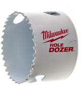 MILWAUKEE Lochsäge Hole Dozer 68 mm HSS-Bi-Metall mit variabler Zahnung für Metall und Holz