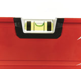 Wasserwaage REDSTICK Premium 120 cm MILWAUKEE – SHARPSITE Libelle, BACKBONE Metallblock
