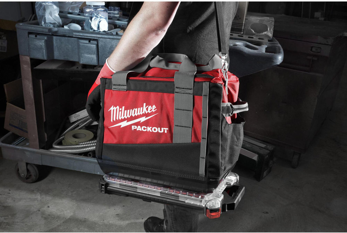 MILWAUKEE PACKOUT Slim Organizer mit 10 Einsätzen – Modularer Sortierkoffer