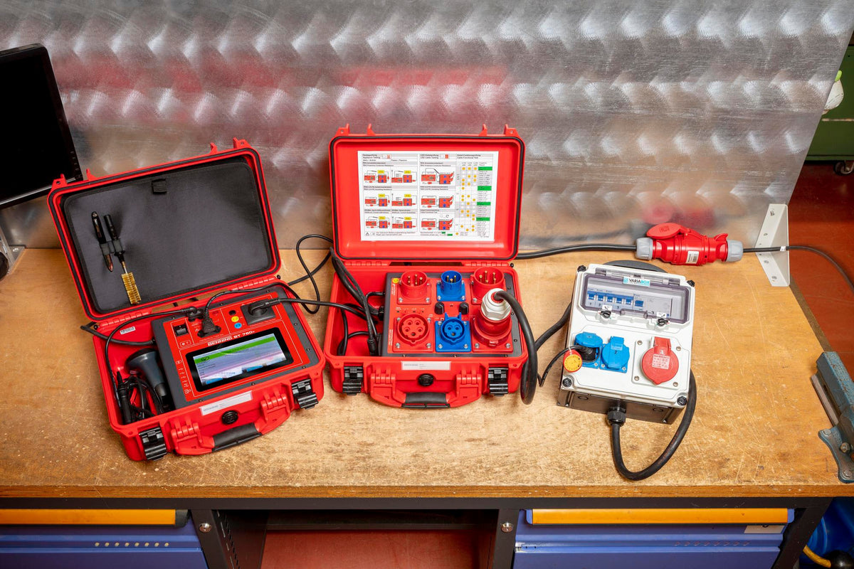 BENNING Gerätetester-Set ST 760+ SET mit MA 4 Messadapter, Software und Zubehör für normkonforme Prüfungen