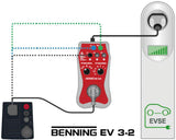 BENNING Gerätetester-Set IT 200 + EV 3-2 – Normkonforme Prüfung von Elektroanlagen & Wallboxen im L-Boxx Koffer