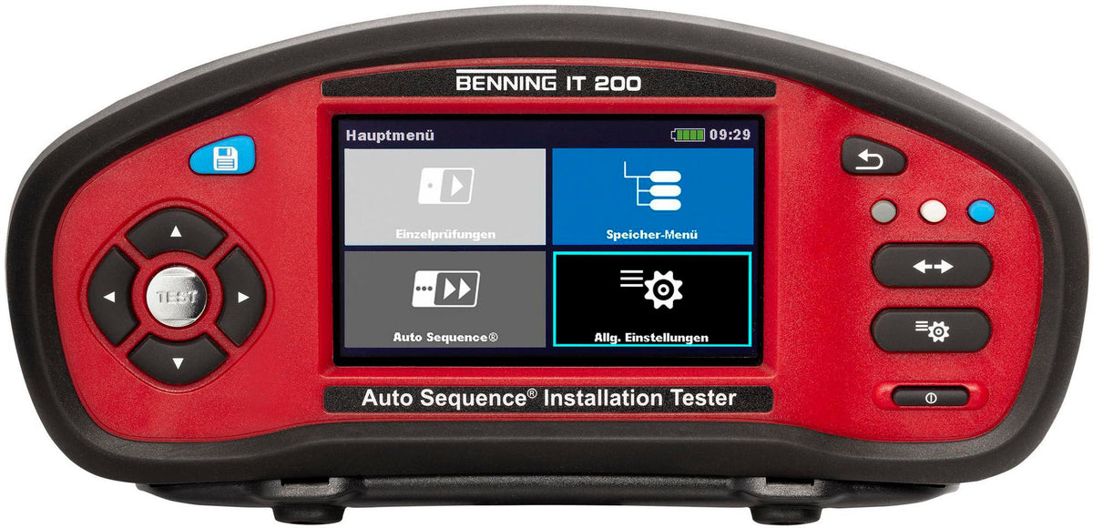 BENNING Gerätetester-Set IT 200 + EV 3-2 – Normkonforme Prüfung von Elektroanlagen & Wallboxen im L-Boxx Koffer