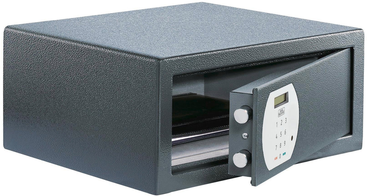 BURG-WÄCHTER Laptoptresor Pure-Safe PS 110 E KA 3 – Elektronikschloss, 6,7 l, anthrazit