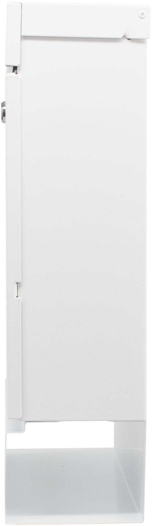 BURG-WÄCHTER Briefkastenset NewYork 3850 Ni – Edelstahl, DIN C4, mit Zeitungsbox