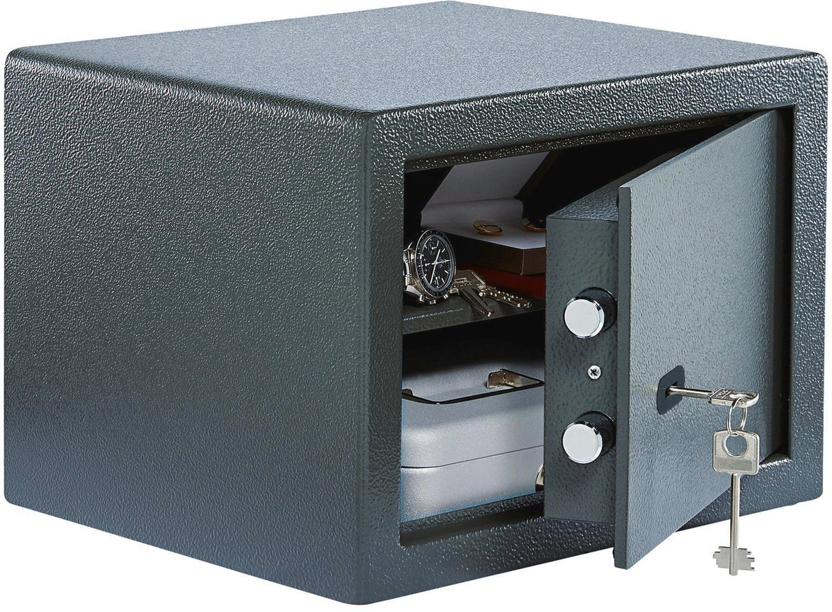 BURG-WÄCHTER Möbeltresor Pure-Safe PS 110 E – Elektronikschloss, 6,7 l, anthrazit