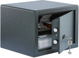BURG-WÄCHTER Möbeltresor Pure-Safe PS 110 E – Elektronikschloss, 6,7 l, anthrazit