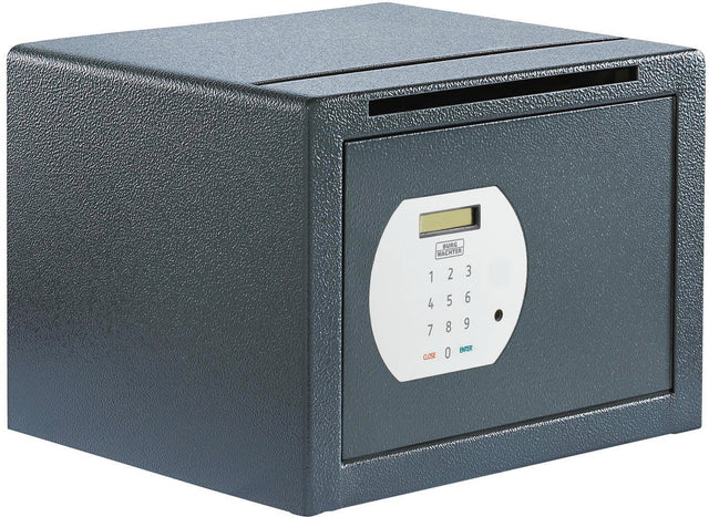 BURG-WÄCHTER Möbeltresor Pure-Safe PS 120 E EWS – Elektronikschloss, 20,5 l, anthrazit