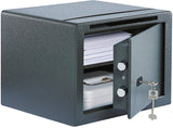 BURG-WÄCHTER Möbeltresor Pure-Safe PS 120 E EWS – Elektronikschloss, 20,5 l, anthrazit