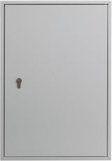 BURG-WÄCHTER Schlüsselschrank 6850/100 PZ mit Profilzylinder, 100 Haken, Stahl, grau, 550x377x80 mm