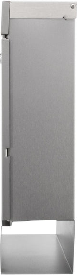 BURG-WÄCHTER Briefkastenset NewYork 3850 Ni – Edelstahl, DIN C4, mit Zeitungsbox