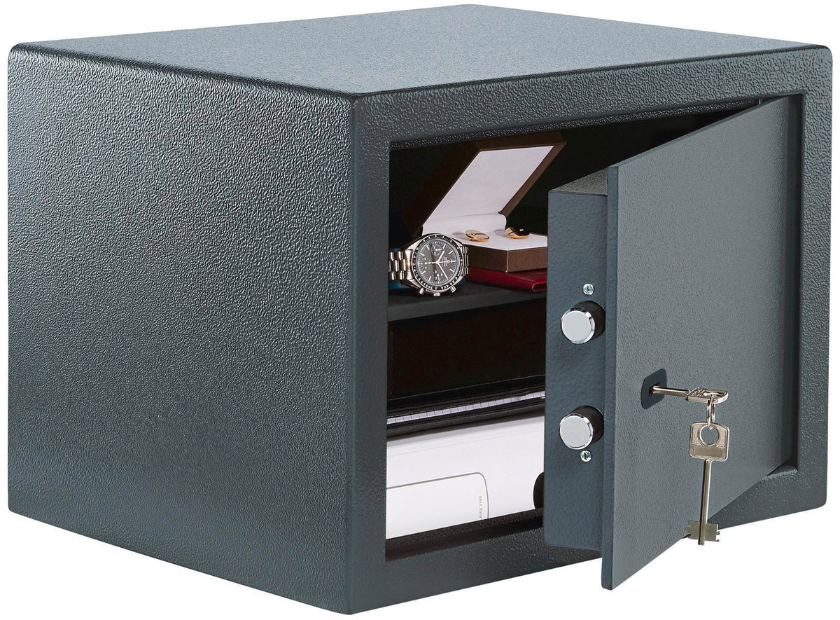 BURG-WÄCHTER Möbeltresor Pure-Safe PS 110 E – Elektronikschloss, 6,7 l, anthrazit